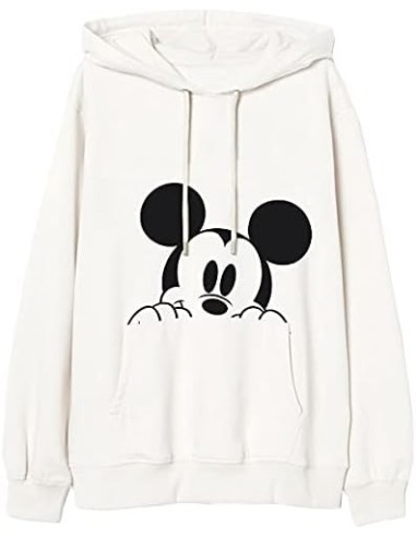 mickey_sudadera_con_capucha_juvenil/adulto_mickey_mouse_talla_l_color_blanco_100%_algodón_3609084938536_oferta