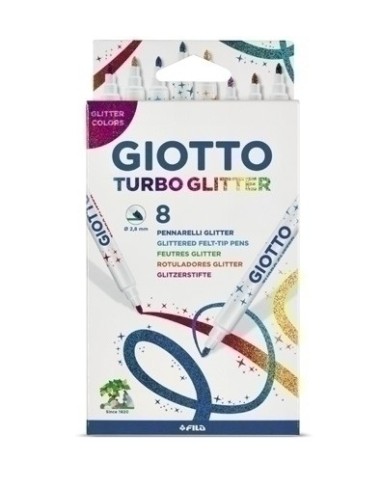 giotto_rotulador_turbo_glitter_purpurina_caja_de_8_unidades_8000825425806_oferta