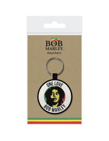 pyramid_international_-_llavero_de_tela_bob_marley_one_love_-_diseño_textil_resistente_5050293391052_oferta