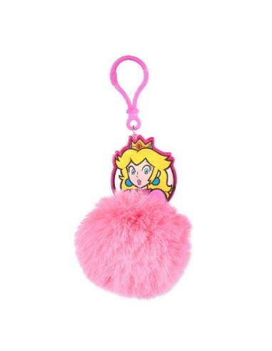 pyramid_international_llavero_pom_pom_super_mario_princess_peach_multicolor_talla_Única_unisex_adulto_5050293391564_oferta