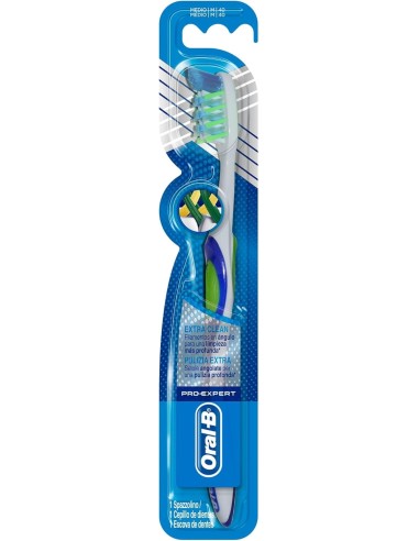 ORAL-B Pro-Expert Extra Clean - Cepillo De Dientes Manual Medio | Kiwiku