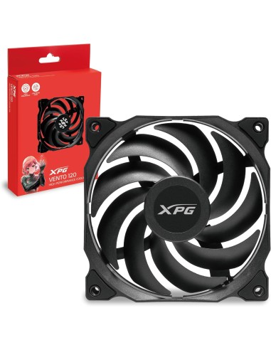 Ventilador XPG Vento 120 - Refrigeración Silenciosa Y Eficiente Para Carcasas De Ordenador