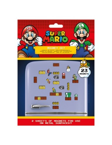 pyramid_international_set_de_imanes_super_mario_reino_champiñón_23_unidades_5050293650814_oferta