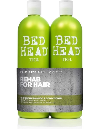 Pack TIGI Bed Head Urban Antidotes Re-Energize Champú Y Acondicionador 1500ml - Kiwiku