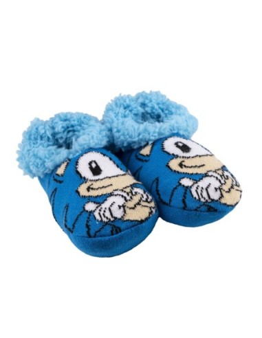 cerda_zapatillas_de_estar_por_casa_suela_blanda_calcetín_sonic_azul_talla_28/31_infantil_8445484314854_oferta