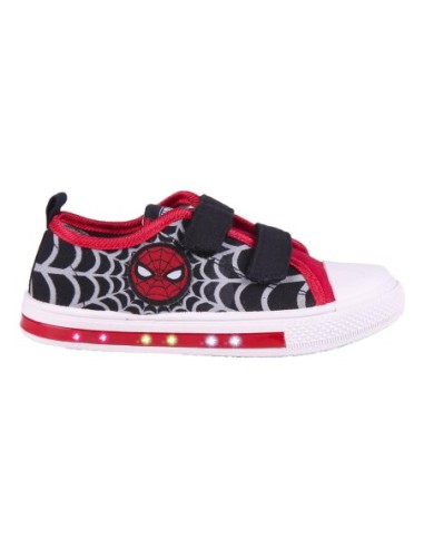 cerda_zapatilla_loneta_baja_luces_spiderman