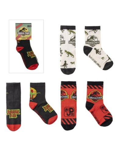 cerda_pack_calcetines_3_piezas_jurassic_park_talla_31/34_infantil_8445484322620_oferta