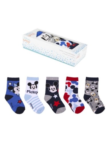 cerda_pack_de_calcetines_para_niños_5_piezas_mickey_talla_t19/20_8427934571529_oferta