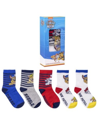 cerda_pack_calcetines_infantiles_paw_patrol_5_piezas_talla_23/26_8445484322033_oferta