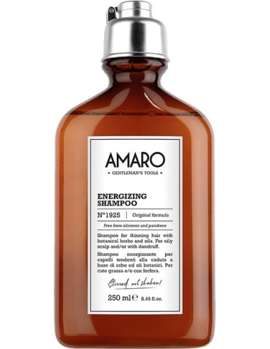 FARMAVITA Amaro Energizing Champú Nº1925 250 Ml - Fortalece Y Protege Tu Cabello