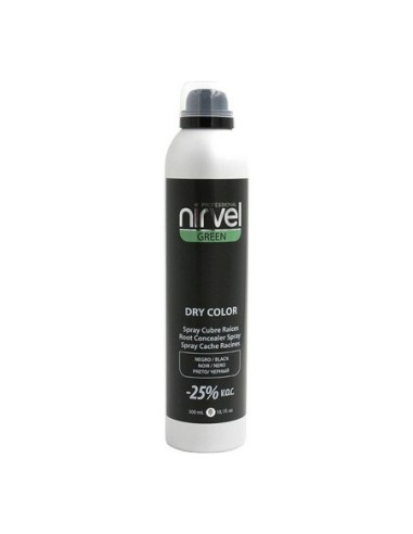 nirvel_green_dry_color_spray_negro_300_ml__cubre_canas_instantáneo_8435054666377_oferta