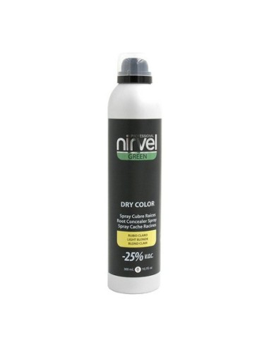 nirvel_green_dry_color_spray_rubio_claro_300_ml__cubre_canas_instantáneo_8435054666407_oferta