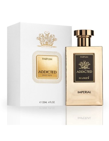 HAMIDI Addicted Imperial Eau de Parfum 120ml Spray Para Hombre - Fragancia Floral Amaderada Almizclada