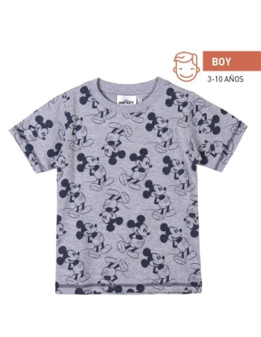 cerda_camiseta_de_manga_corta_infantil_mickey_mouse_gris_talla_6_años_100%_algodón_8445484110388_oferta