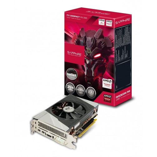 Sapphire R9 285 2GB GDDR5 ITX Compact OC (UEFI) AMD Radeon R9 285 2GB - Tarjeta gráfica 11235-06-20G kiwiku.com