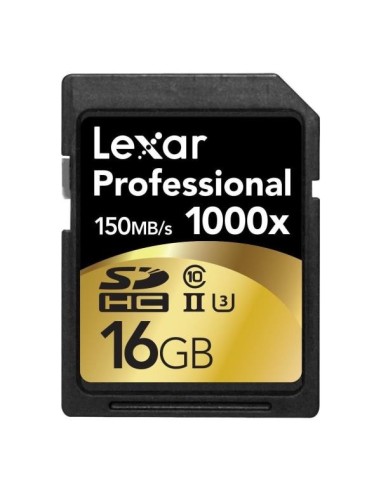 Tarjeta sd 16 gb clase10 1000x uhs2 LSD16GCRBEU1000 kiwiku.com