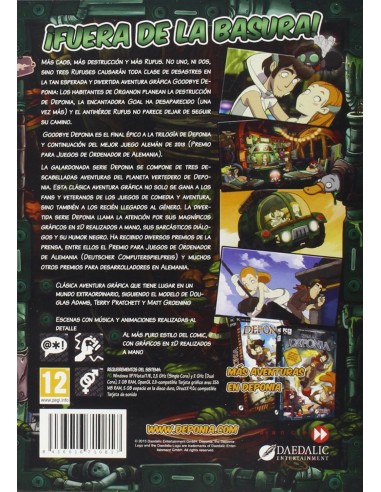 Juego PC GOODBYE DEPONIA B50677 kiwiku.com