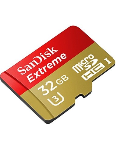 SanDisk SDSQXNE-032G-GN6AA Tarjeta 32GB Extreme microSDHC U3/Class 10 SDSQXNE-032G-GN6AA kiwiku.com