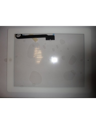 Repuesto pantalla tactil apple ipad 4 blanco con marco