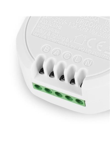 Smartwares SH5-SET-RD Set de interruptor de enrollado de cortinas 10.043.91 kiwiku.com