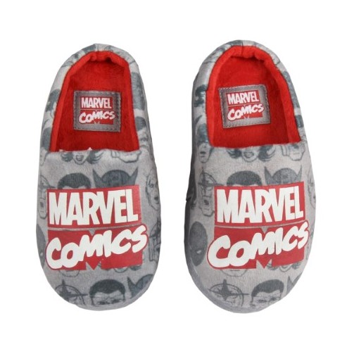 Zapatillas de casa abierta premium marvel, Color Gris 2300004147 kiwiku.com