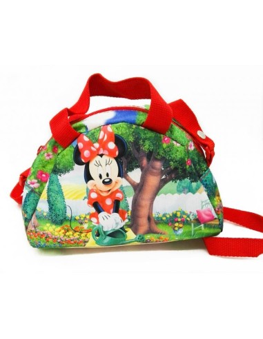 Bolso mano polyester 18,5x14x6 cm. mickey & minnie 92749 kiwiku.com