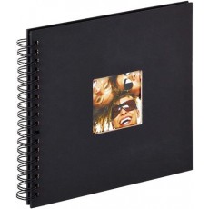 Mejor Precio en Hama Fine Art 94879 - Álbum de fotos, 50 páginas negras (25  hojas), álbum con espiral, 28 x 24 cm