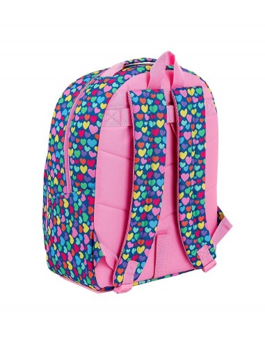 Mochila benetton cuori 42cm  kiwiku.com