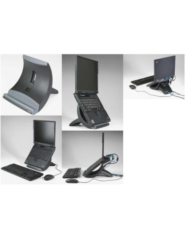 3M LX550 - Soporte vertical ajustable para portátiles: 3M: Kiwiku.com: Informática