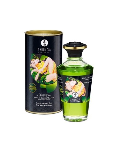 Oportunidad Shunga aceite efecto calor te verde 100 ml. 47680