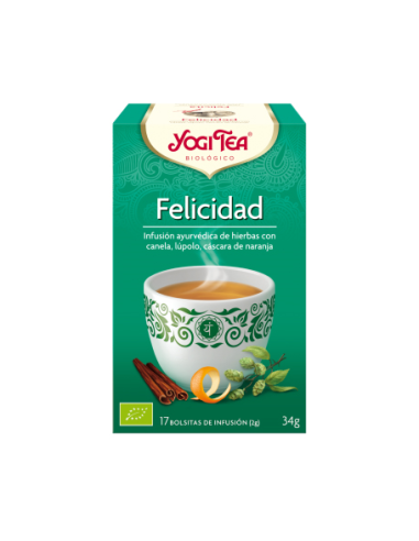 Mejor Precio en YOGI TEA 5009033 FELICITA INFUSION 17 SOBRES