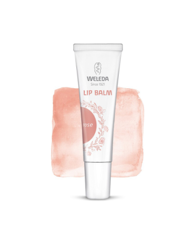 Ofertón WELEDA 18217 Balsamo  labial color  rose 10 ml