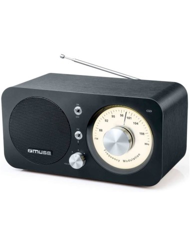 Oferta Muse m-095bt negro radio analógica altavoz integrado