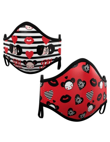 Oferta -   Pack 2 mascarillas pucca surtido infantil