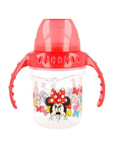 Ofertón STOR  Taza entrenamiento minnie disney baby roja