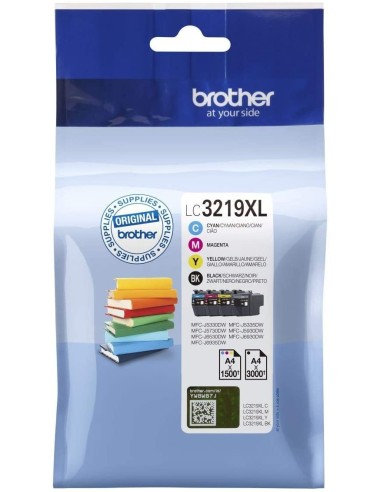 Brother LC3219XLVAL - Pack de 4 cartuchos de inyección