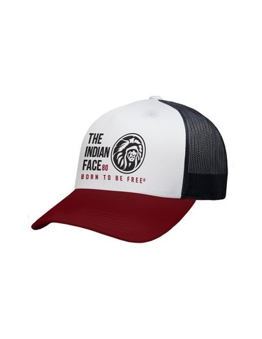 Oportunidad THE INDIAN FACE 66553 Gorra the indian face free soul blanco, rojo y negro