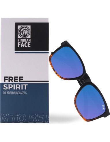 Oferta - THE INDIAN FACE 94499 Gafas de sol free spirit diseño tortuga / azul