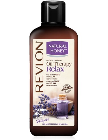 Oportunidad NATURAL HONEY  OIL THERAPY RELAX aceite esencial lavanda gel 650 ml