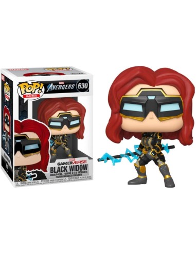 Comprar Figura Funko POP Marvel Avengers Game Black Widow Stark Tech