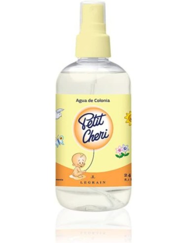 PETIT CHERI Agua De Colonia Vaporizador 240 Ml Para Bebés Y Niños - Kiwiku