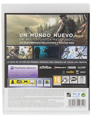 Call Of Duty: Ghosts: Playstation 3: Kiwiku.com: Videojuegos