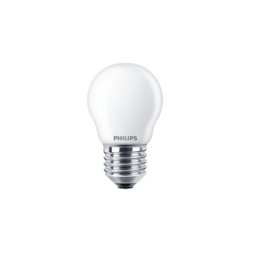 Oferta - Philips 8718699762810 Bombilla esferica led e27 4,3w 470lm 4000k luz dia Ã¸4,5x7,8cm philips