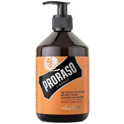 Proraso Wood & Spice Scented Beard Wash 500ml - Made In Italy