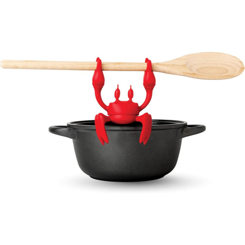 ototo_red_the_crab_reposa_cucharas_de_silicona_para_cocina_y_encimera_rojo_7290015169059_oferta