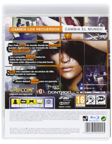 Remember Me: Playstation 3: Kiwiku.com: Videojuegos