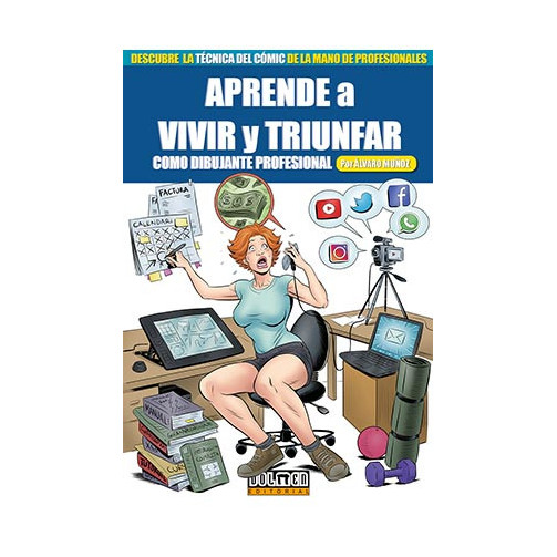 tebeos_dolmen_editorial_s.l._aprende_a_vivir_y_triunfar_como_dibujante_profesional_9788418510649_oferta